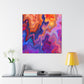 "Chromatic Celestial Moment" - Canvas