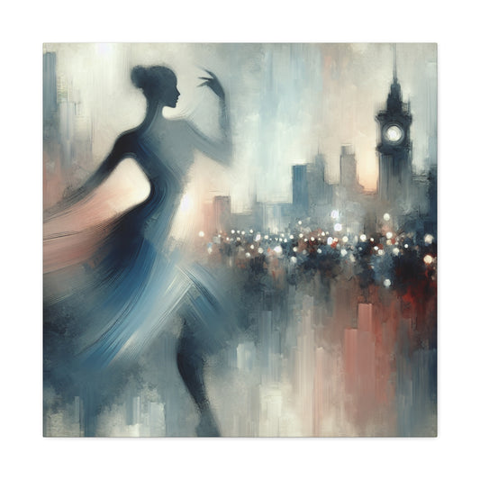 Ethereal Rhythmic Motion - Canvas