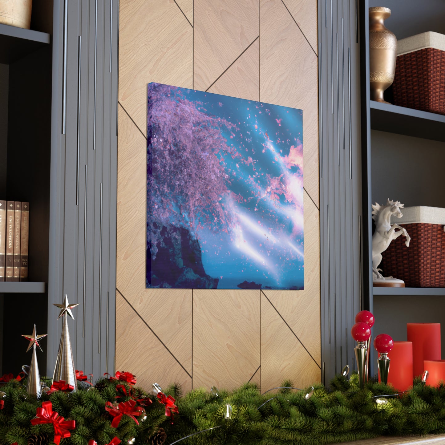 Mystic Dreamscape Firework - Canvas