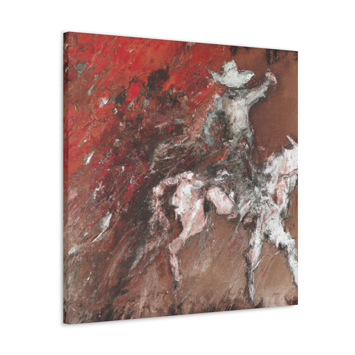 Cowboy on Canvas - Canvas