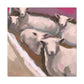 "Dreaming Sheep in Cloudland" - Canvas