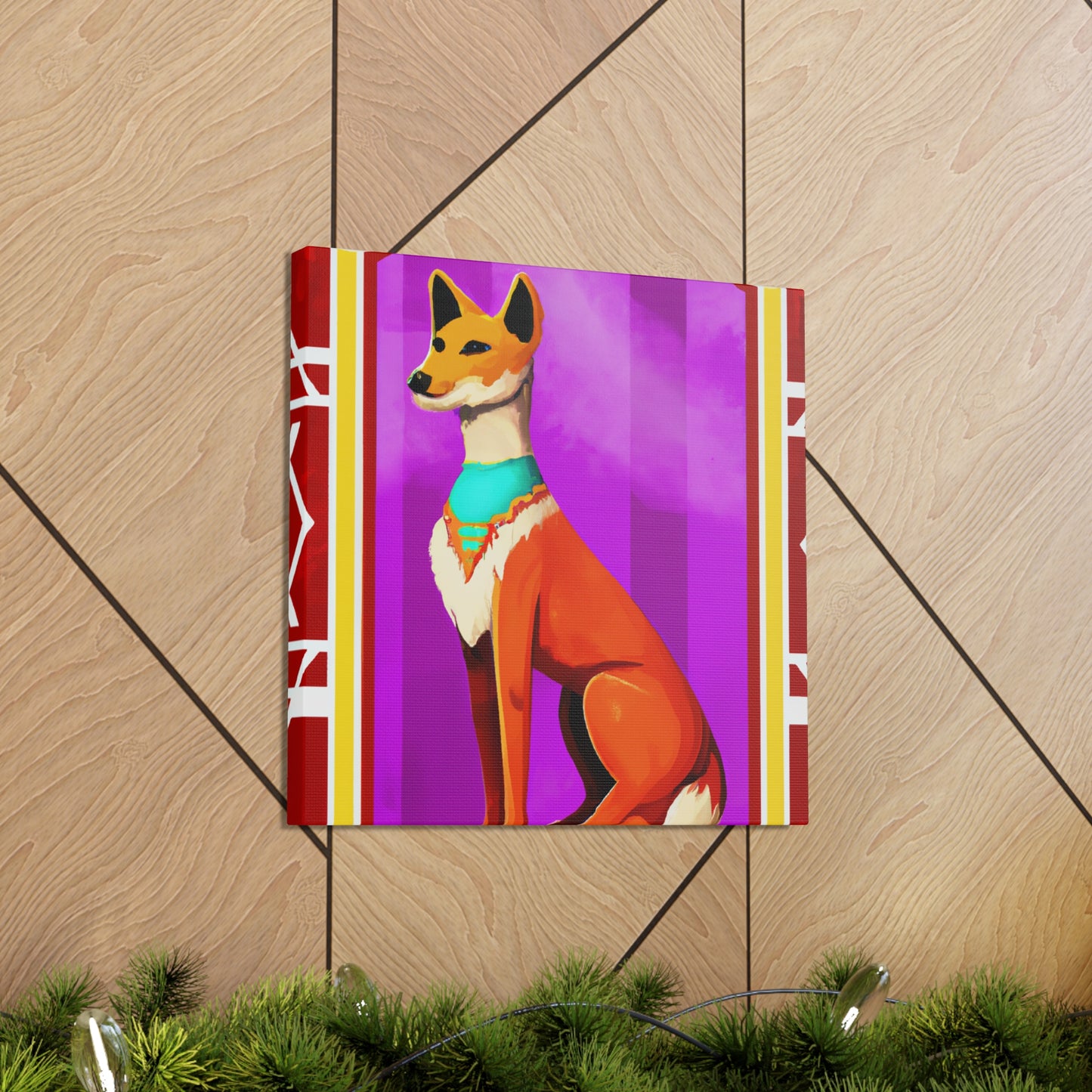 "Dhole of Glamour". - Canvas