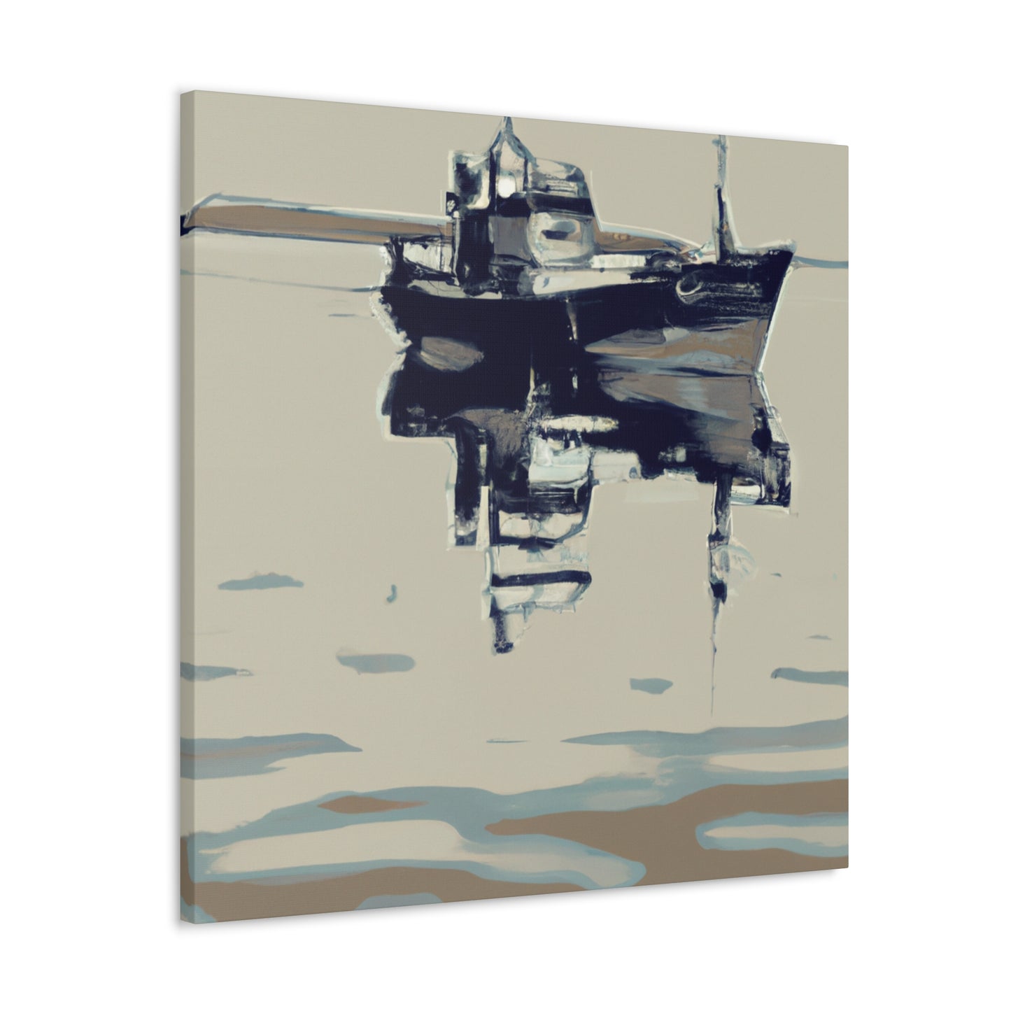 Fishing Boat Reflection - Canvas