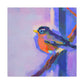 "American Robin Reflection" - Canvas