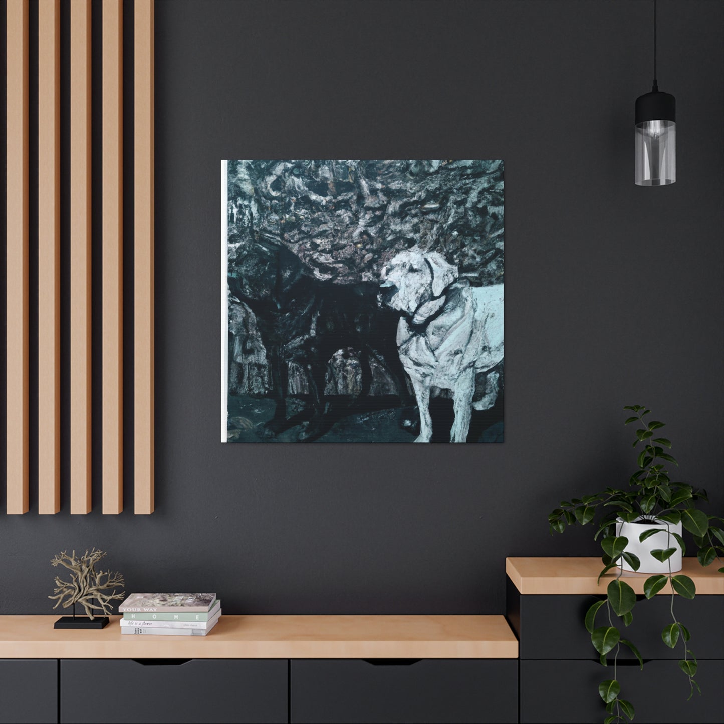 "A Labrador Retriever" - Canvas