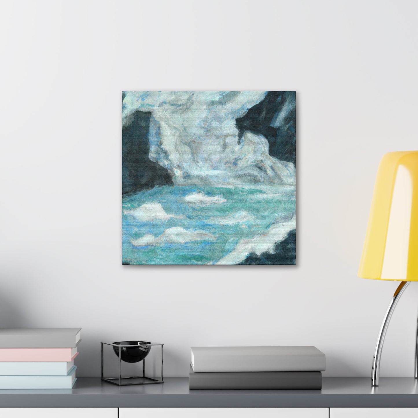 "Glaciers in Motion" - Canvas