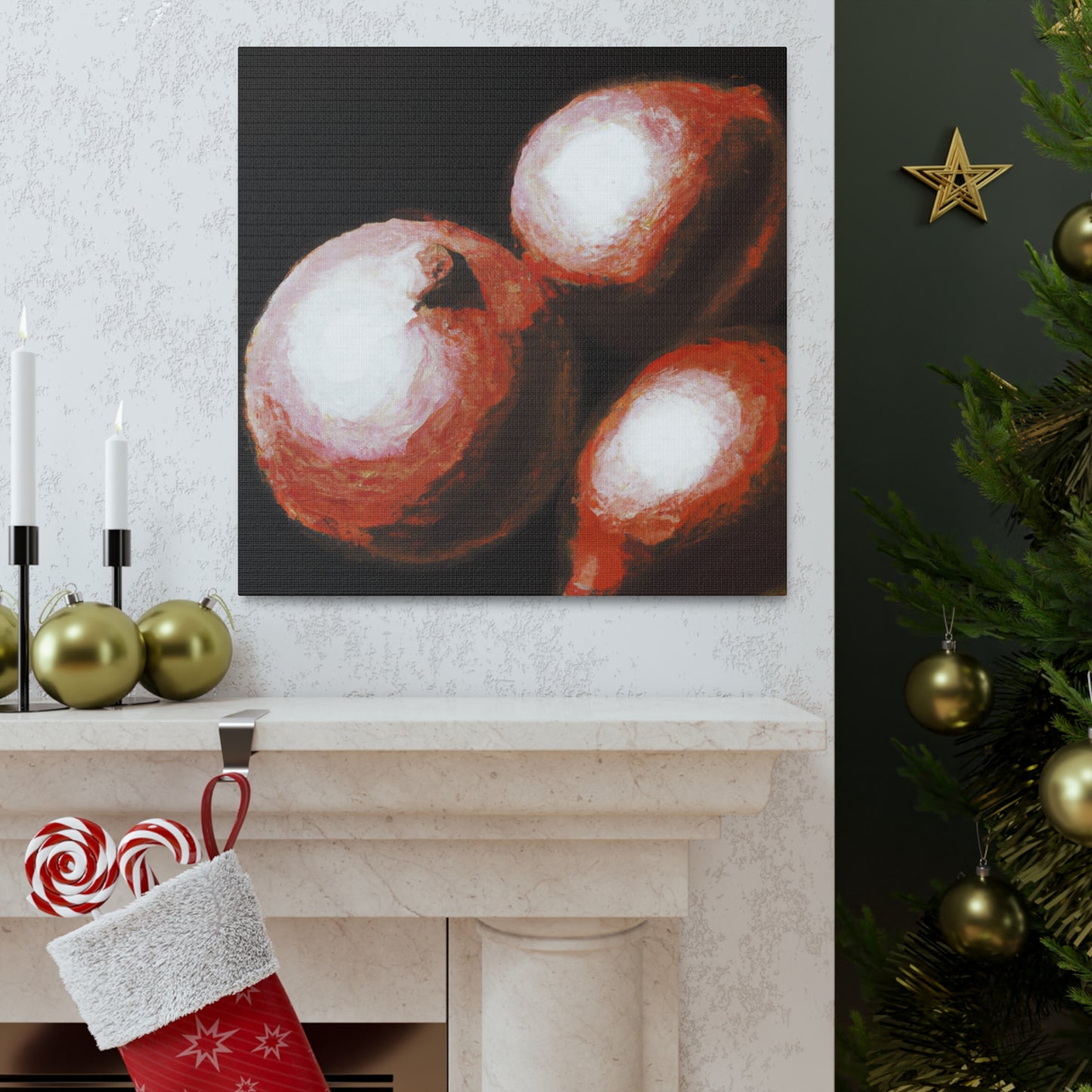 Onion Elegance Painting - Canvas