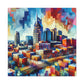 Vibrant Melodies of Nashville. - Canvas