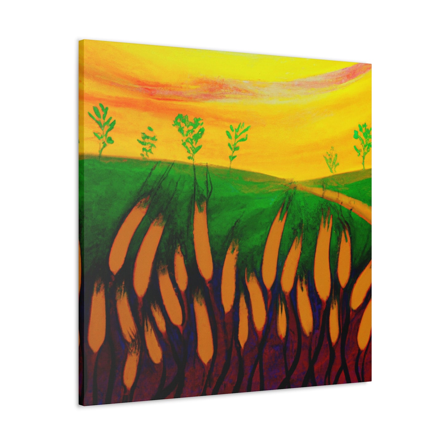 "Wheat Field Majesty" - Canvas