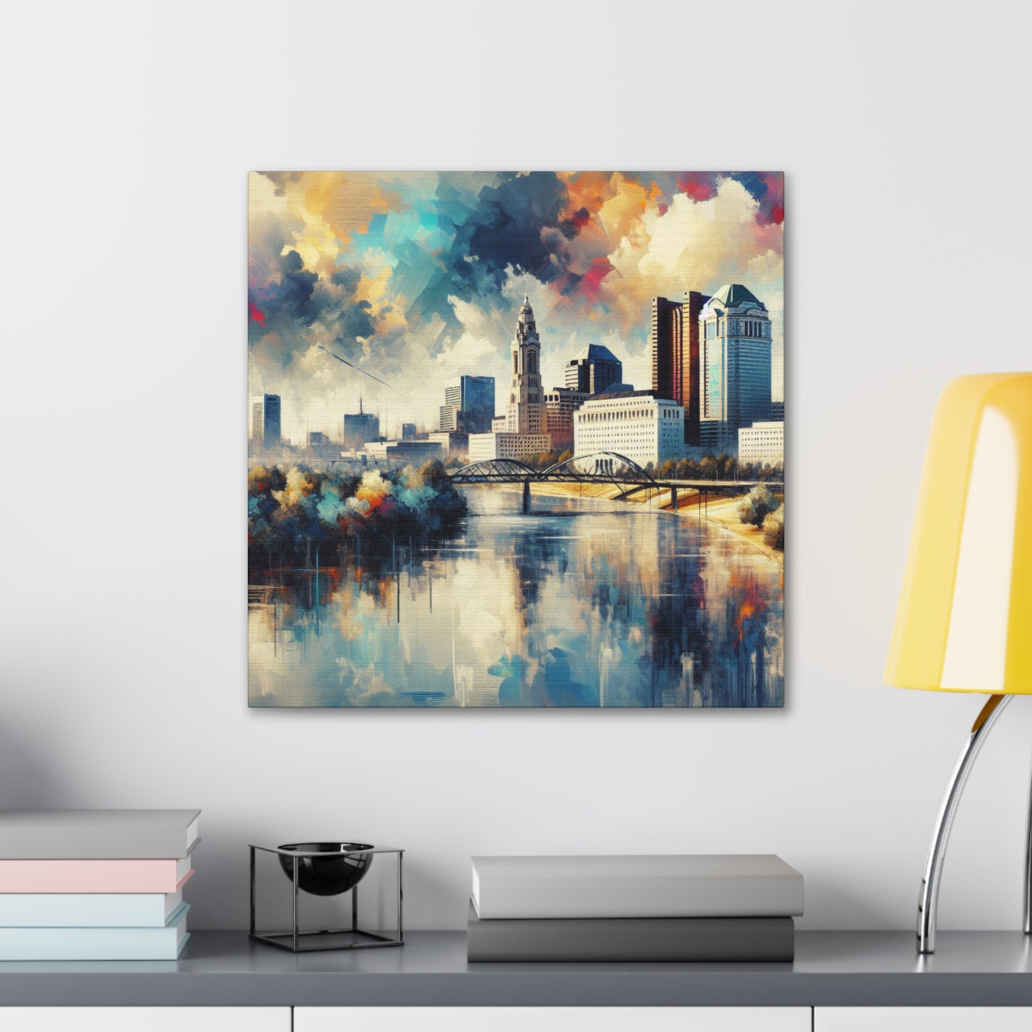 "Urban Dreams Unleashed" - Canvas