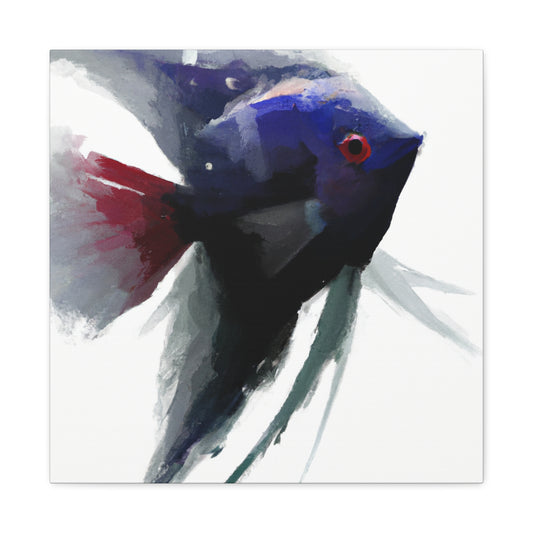 Aquatic Dreamscape Angelfish - Canvas