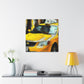 Taxi in the City - Canvas