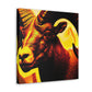 "Bighorn Deco Brilliance" - Canvas