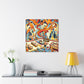 Whimsical Dragon Enchantment - Canvas