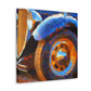 "Classic Automobile Radiance" - Canvas