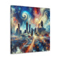 "Urban Symphony: Atlanta Impression" - Canvas