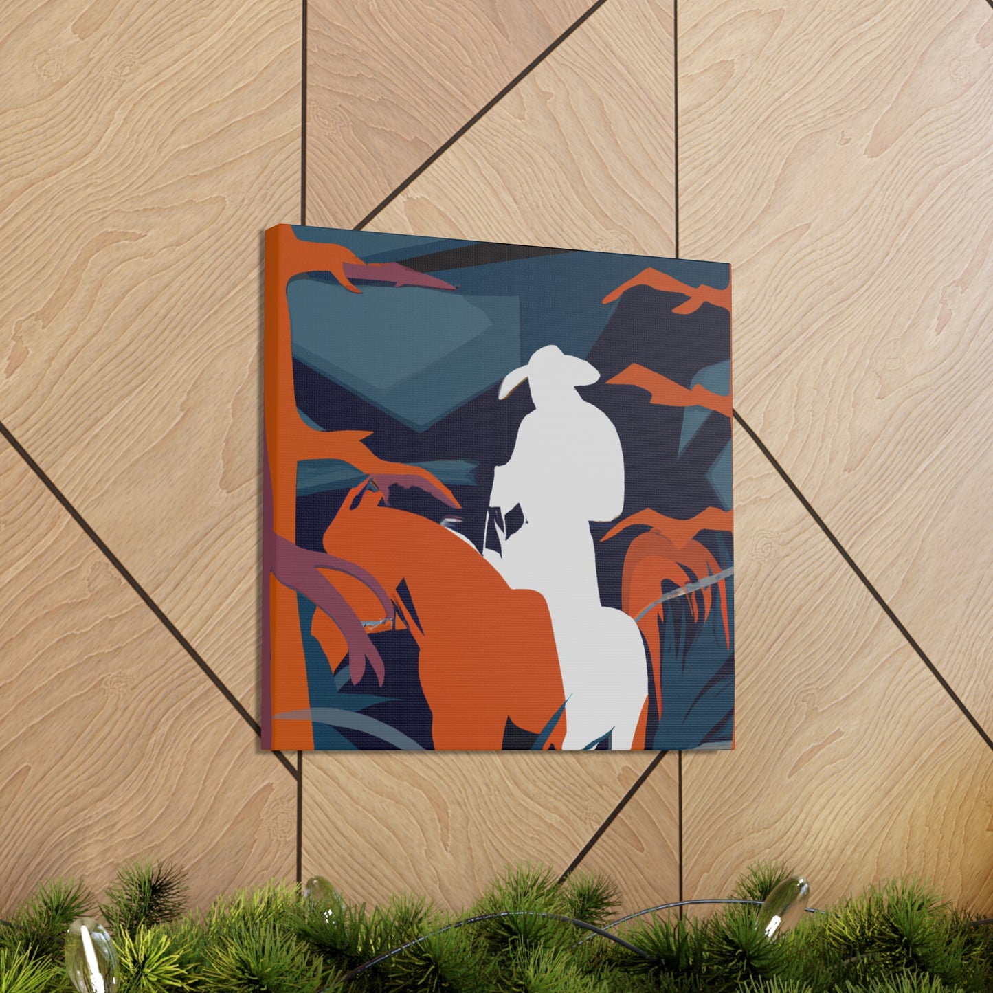 Ponderosa in Deco Style - Canvas