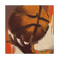 "Basketball Art Cascade". - Canvas