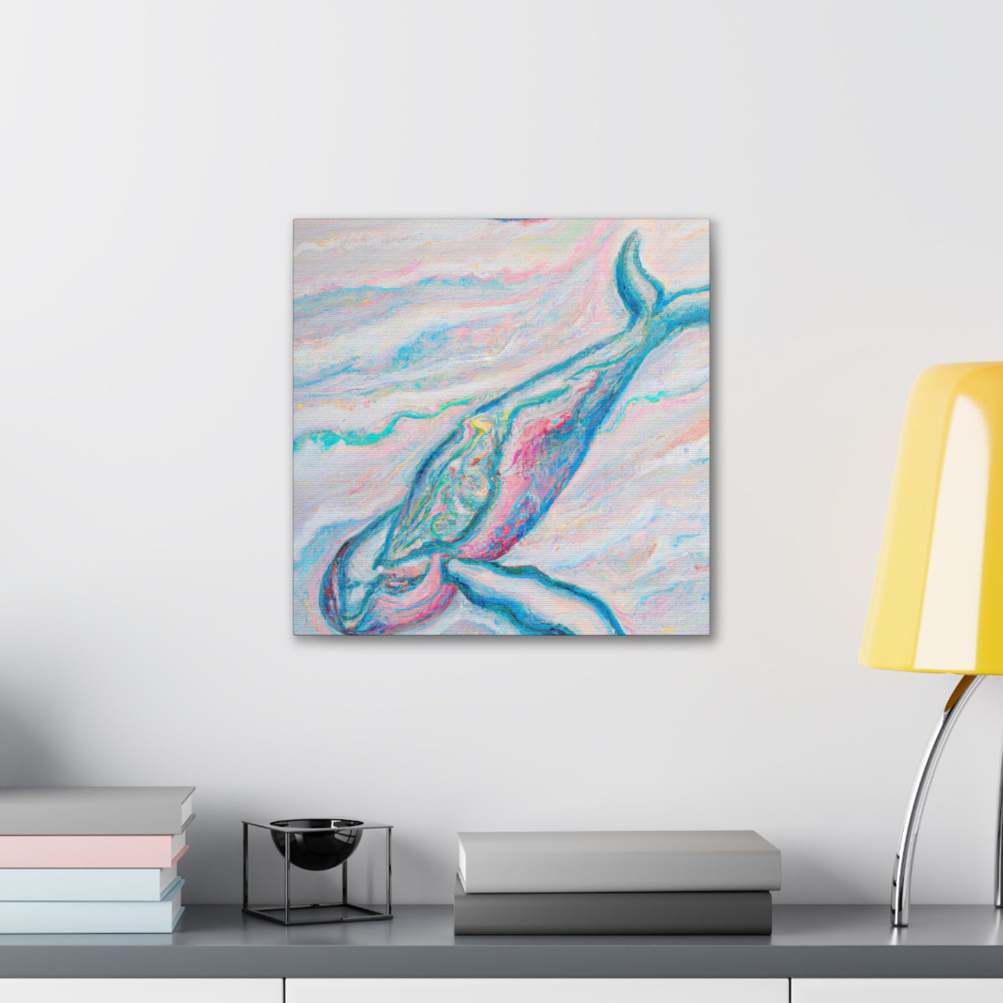 Whale In The Sky - Canvas