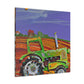 Tractor in the Heavens - Canvas