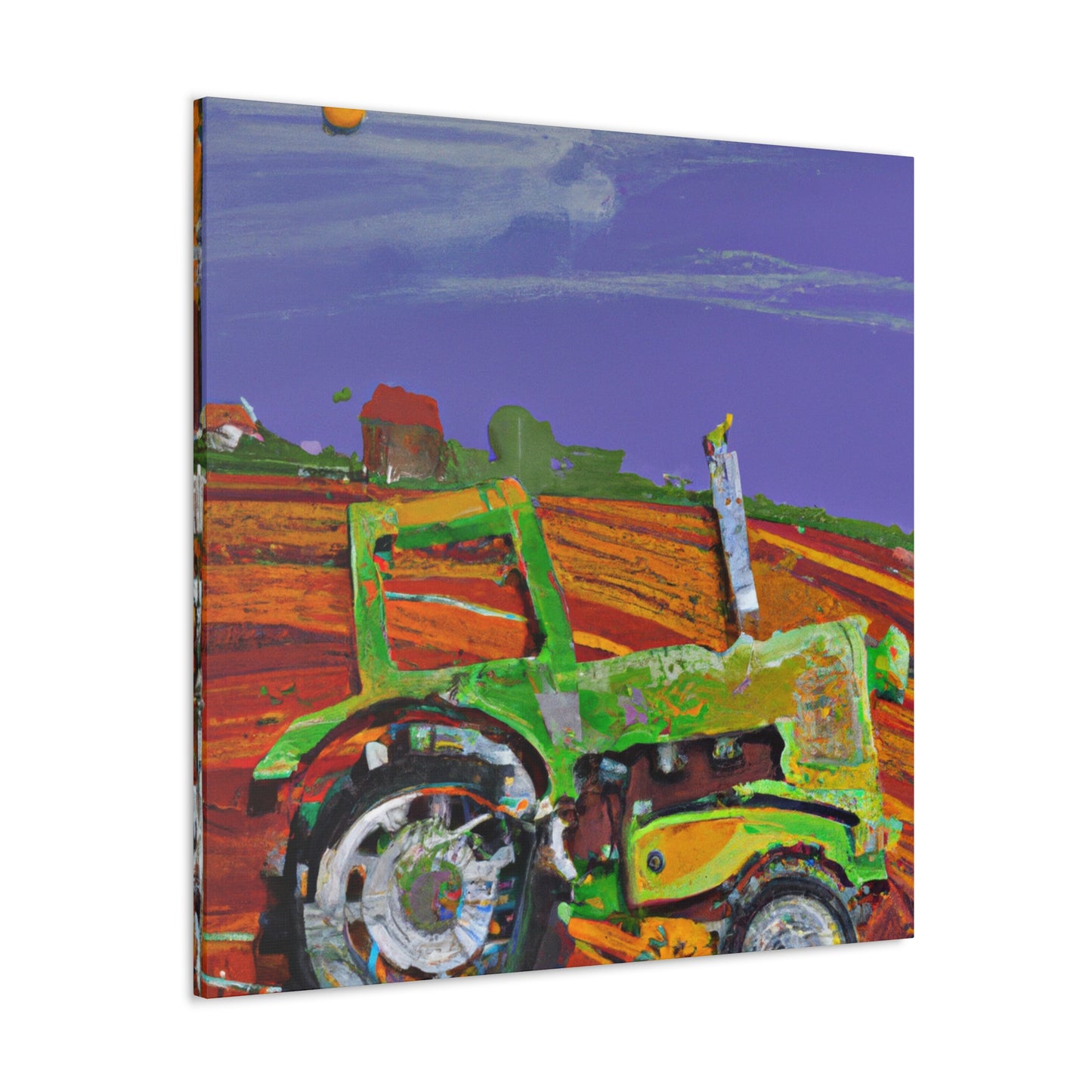 Tractor in the Heavens - Canvas