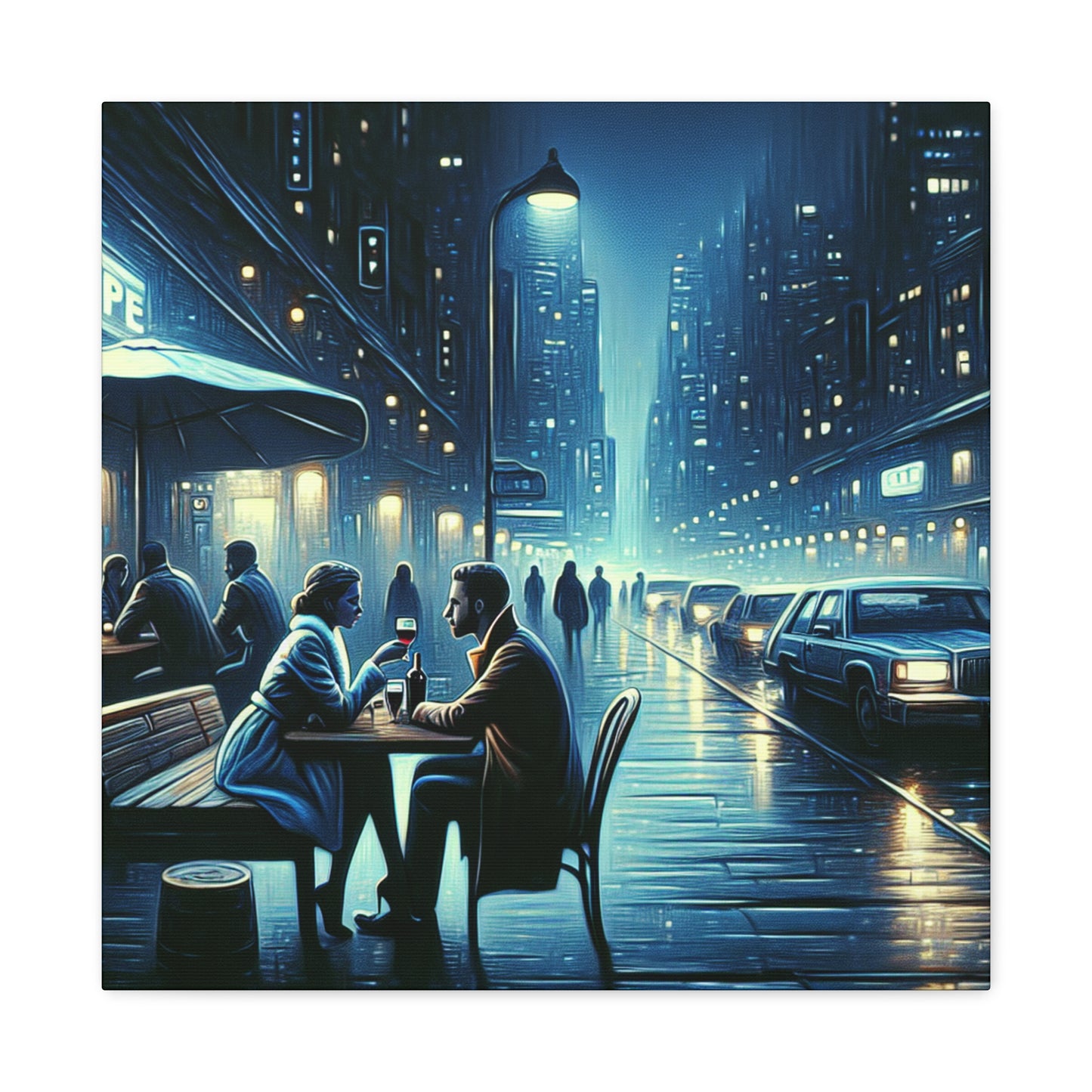 Enchanted Evening Underneath - Canvas