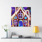 Gingerbread Home Dreaming - Canvas