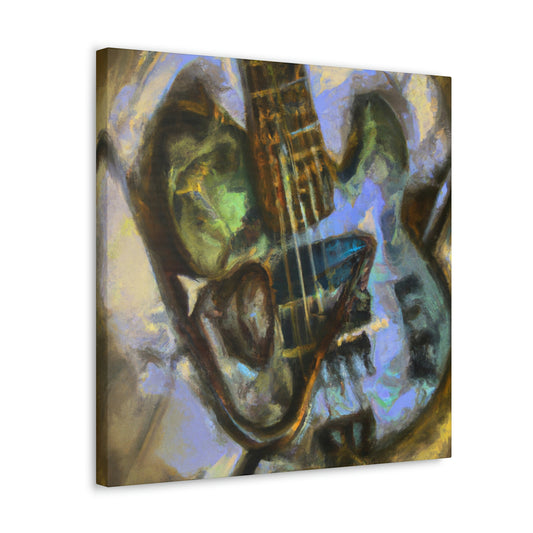 "Bass Guitar Symphony" - Canvas