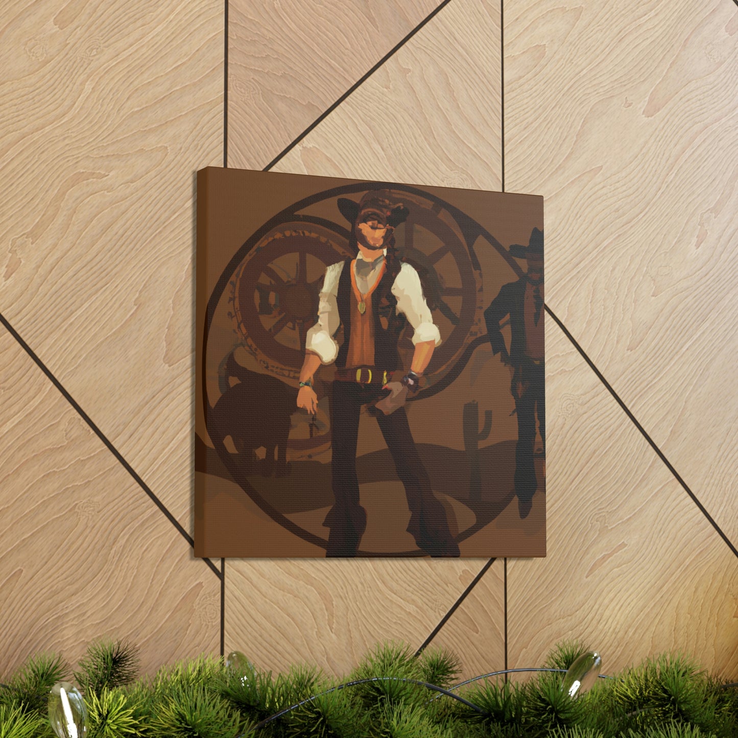 Ranch Hand Steampunked - Canvas