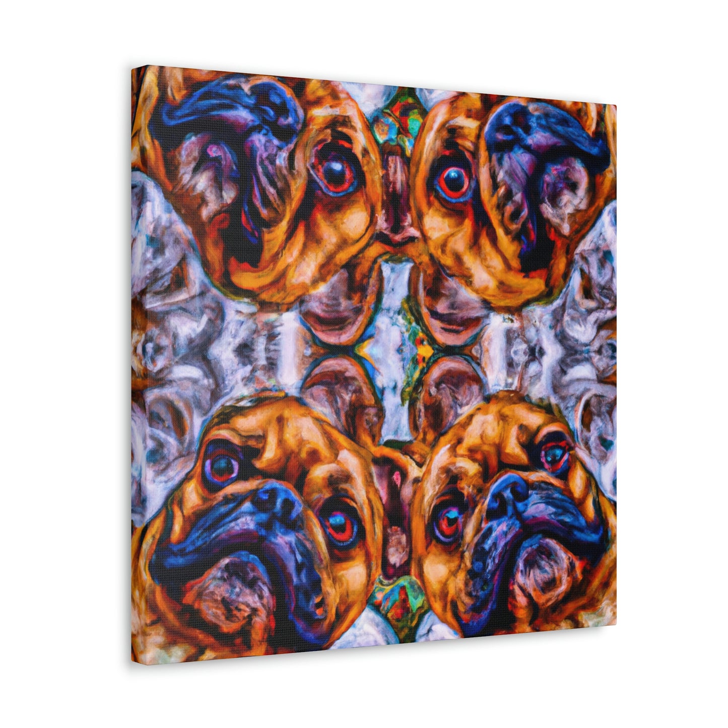 "French Bulldog Splendor" - Canvas