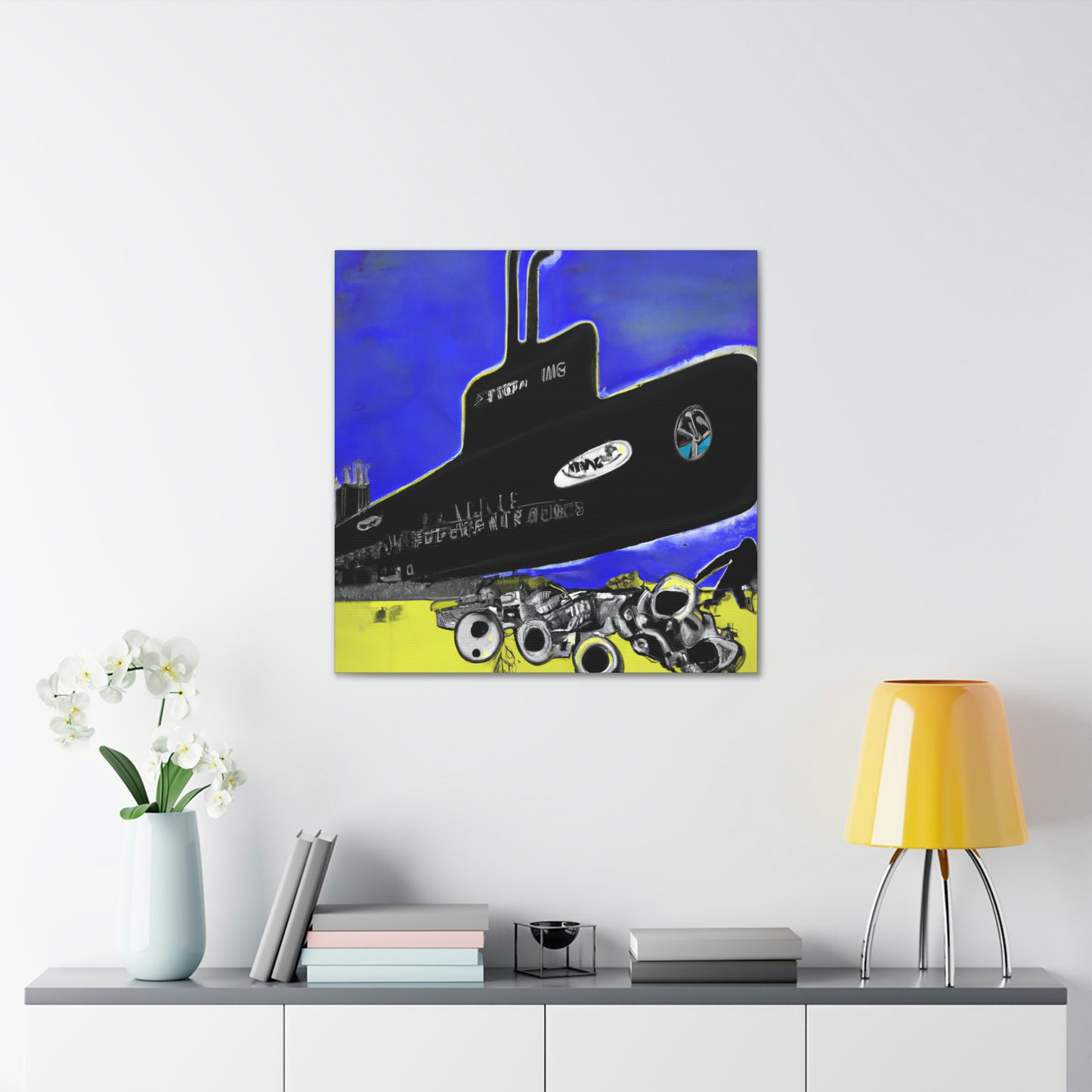 Submarine Underwater Dream - Canvas