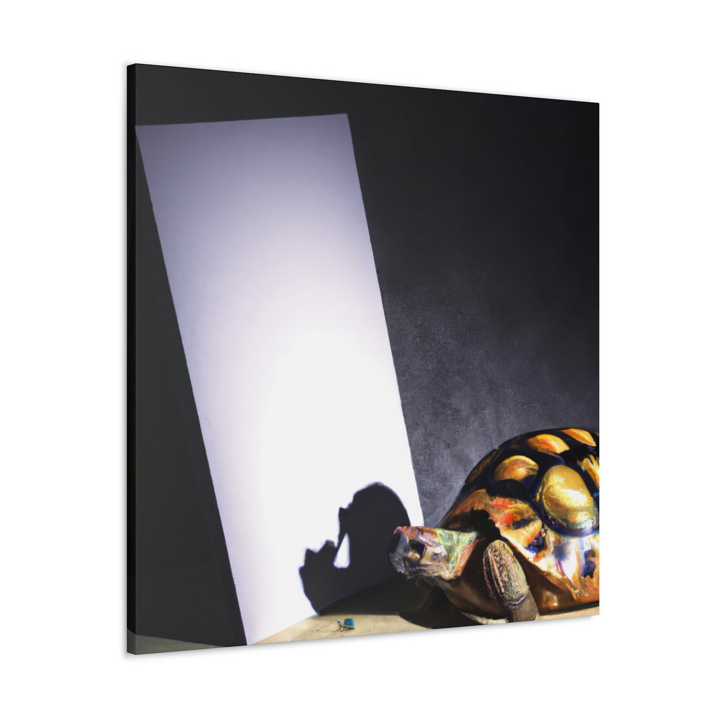 "Tortoise in Simplicity" - Canvas