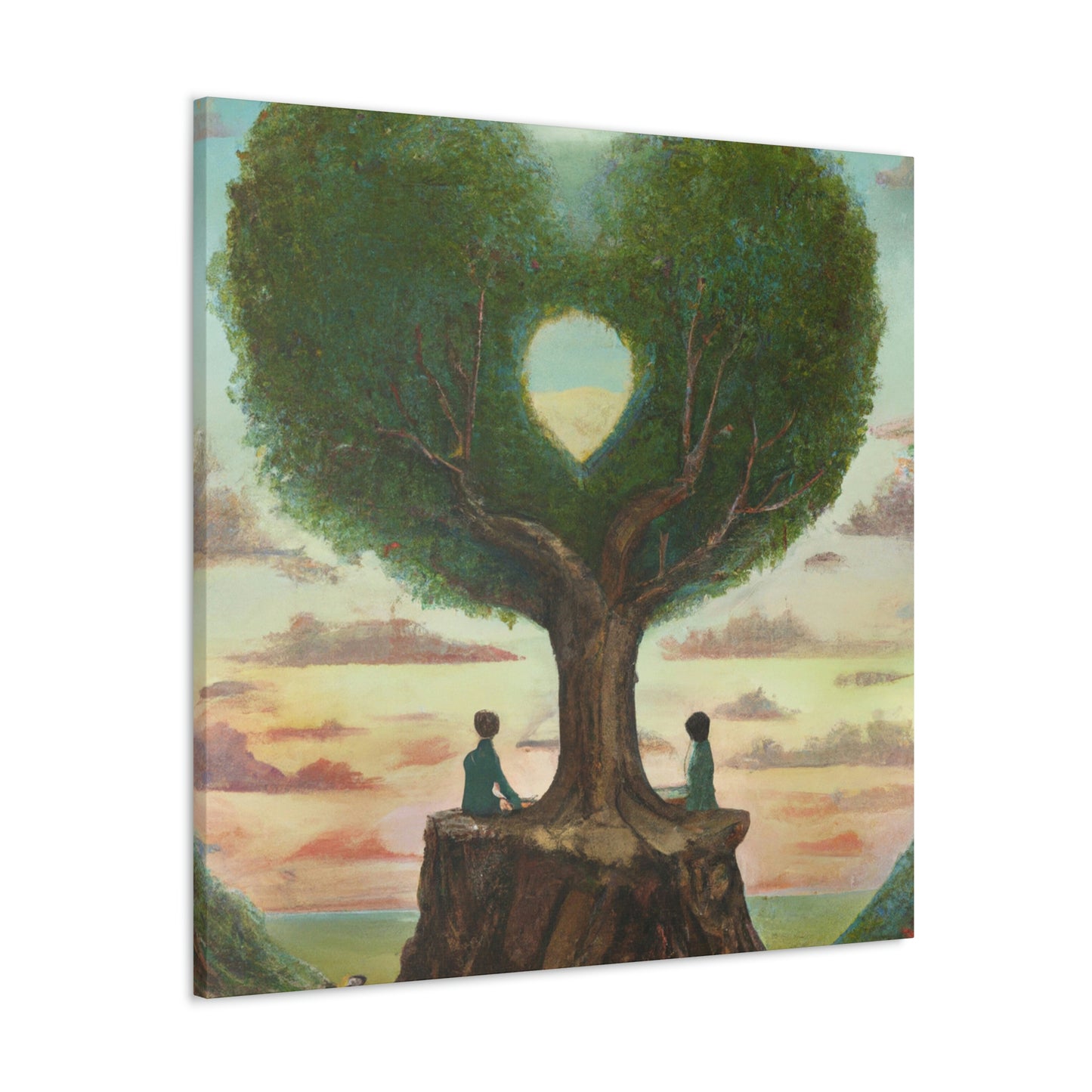 Love Tree Enchantment - Canvas