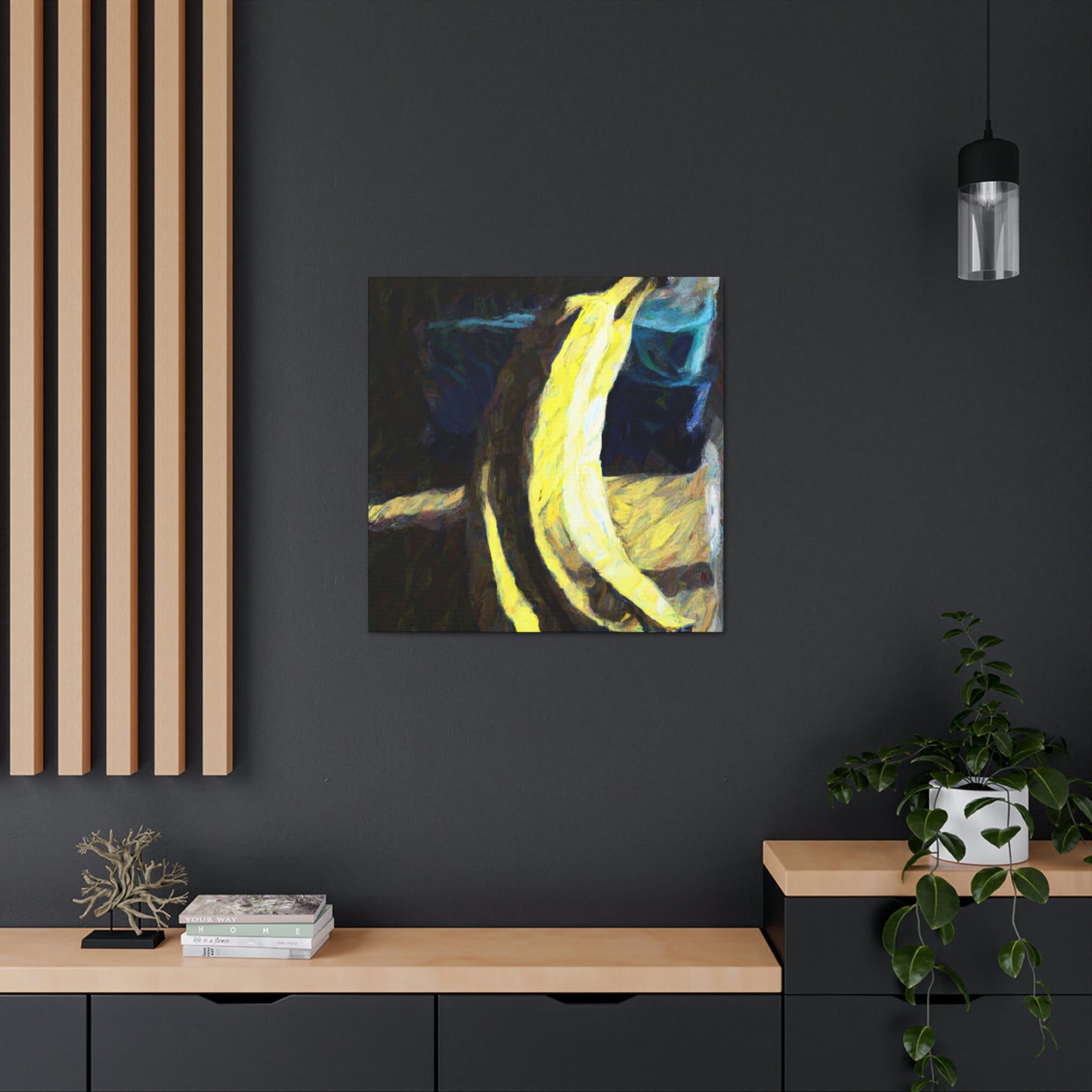 Banana Burst of Realism - Canvas