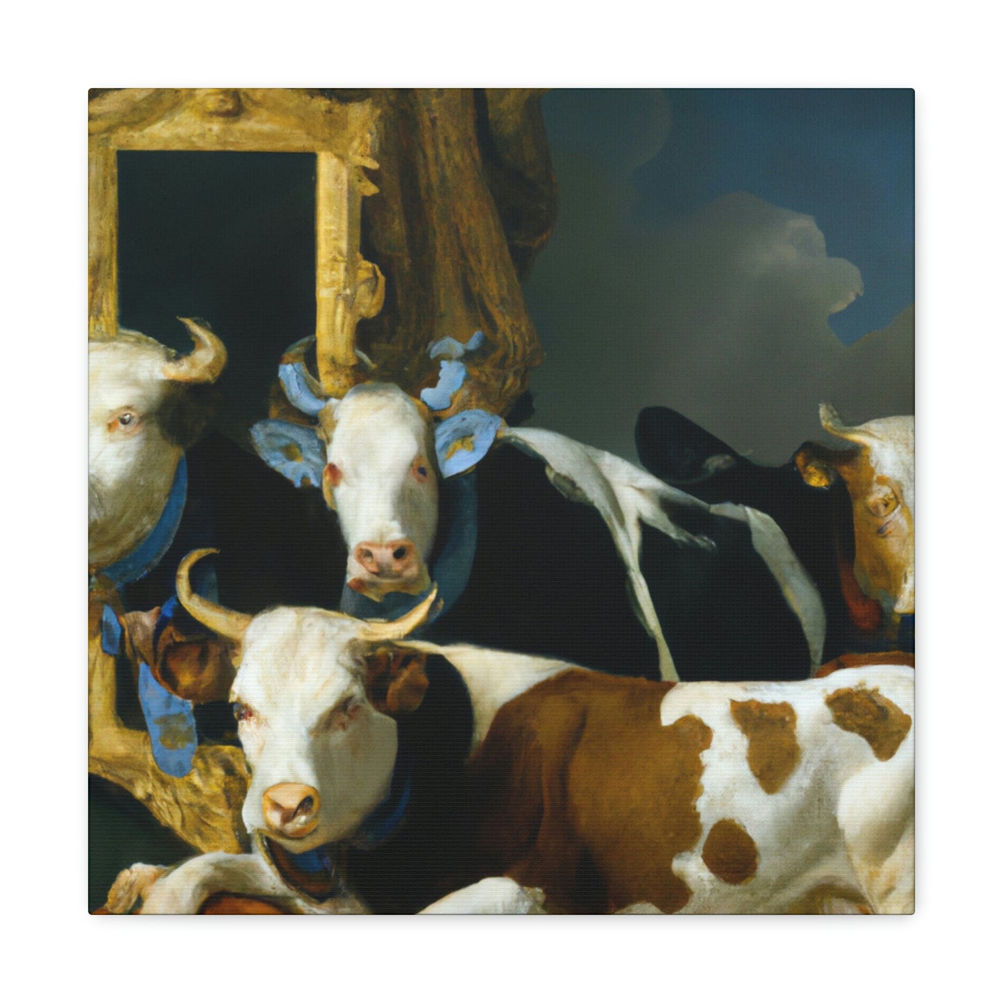 Grazing in the Baroque - Canvas