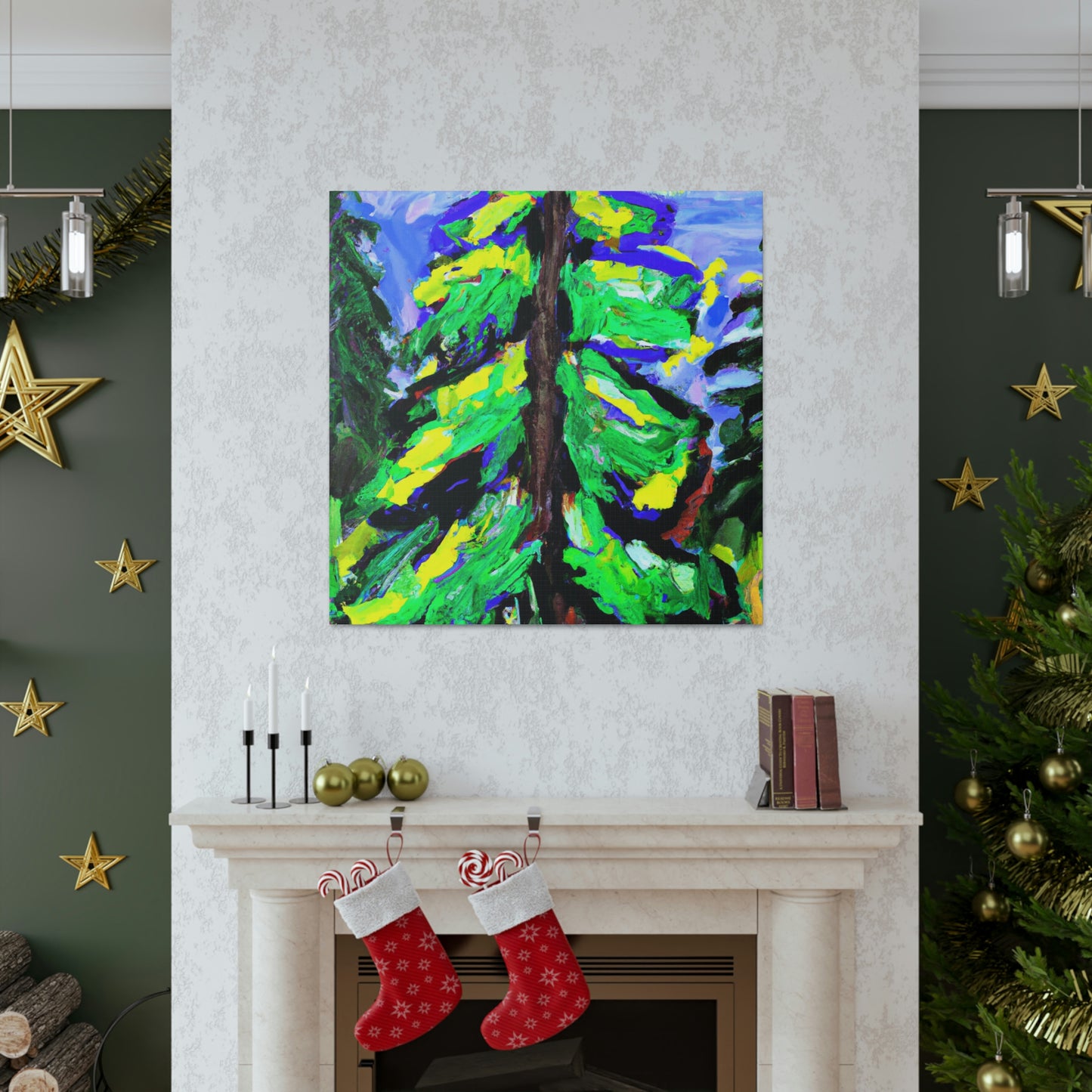 "Douglas Fir Harmony" - Canvas