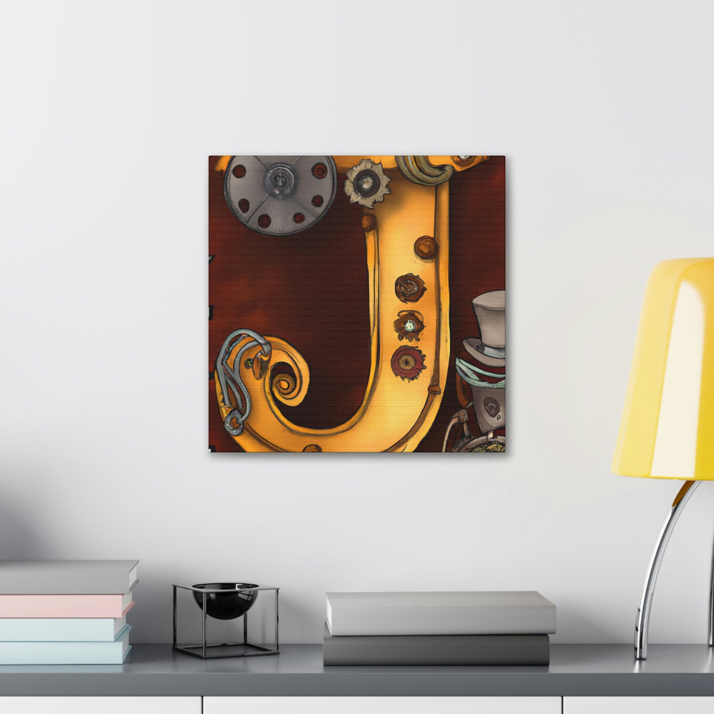 "Mechanical Clockwork Dreaming" - Canvas