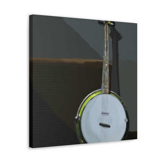 Banjo Strumming Joyful - Canvas