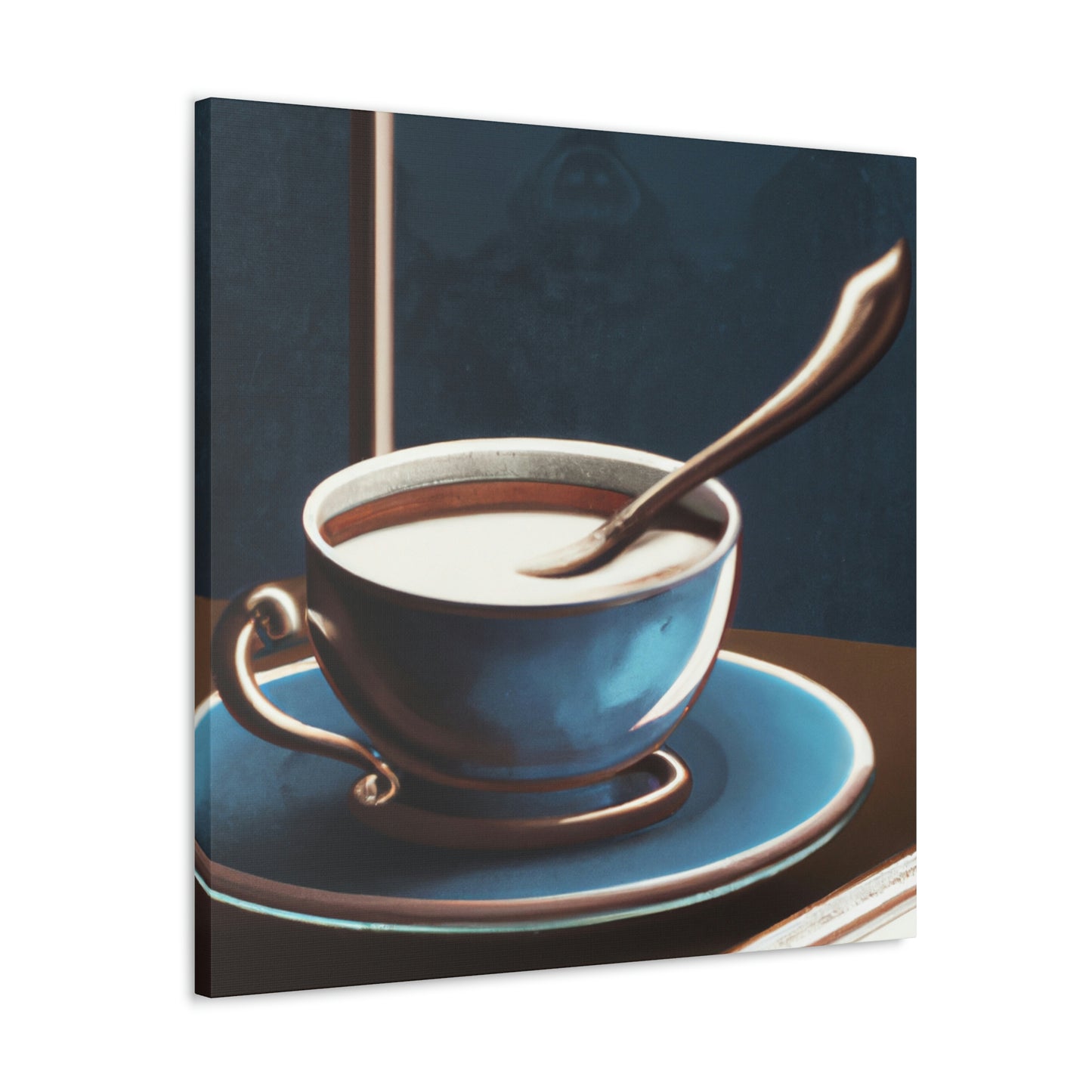 Coffee Cup Baroque - Canvas