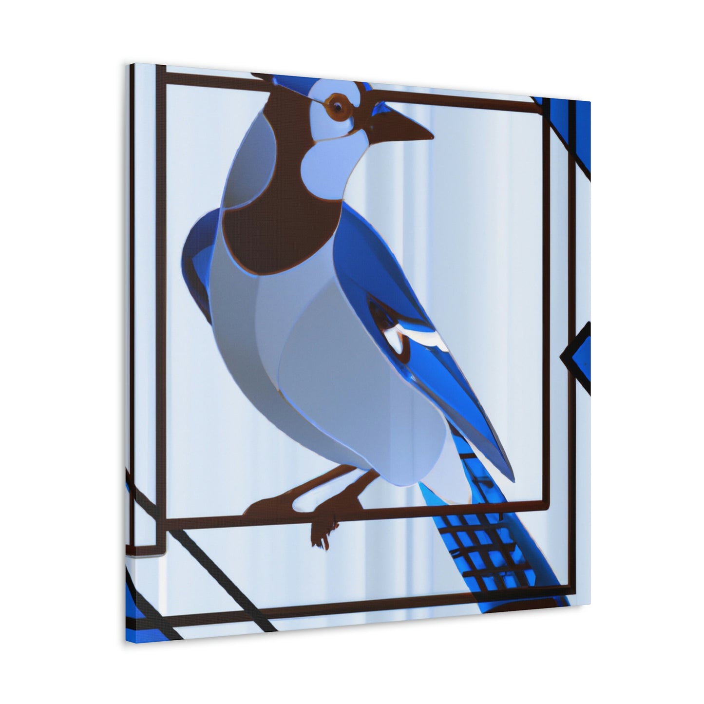 Blue Jay's Majesty - Canvas