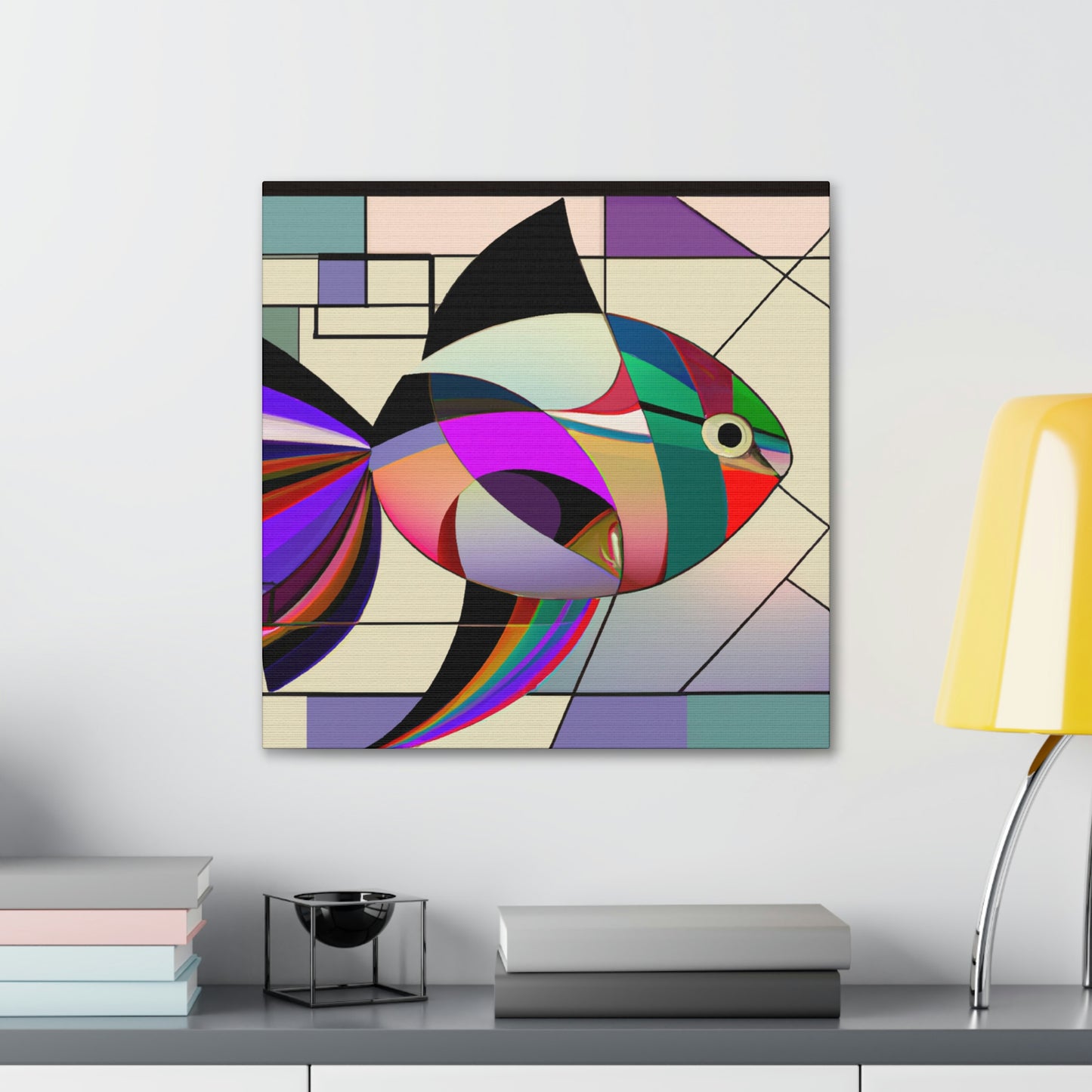 Rainbow Fish Revival. - Canvas