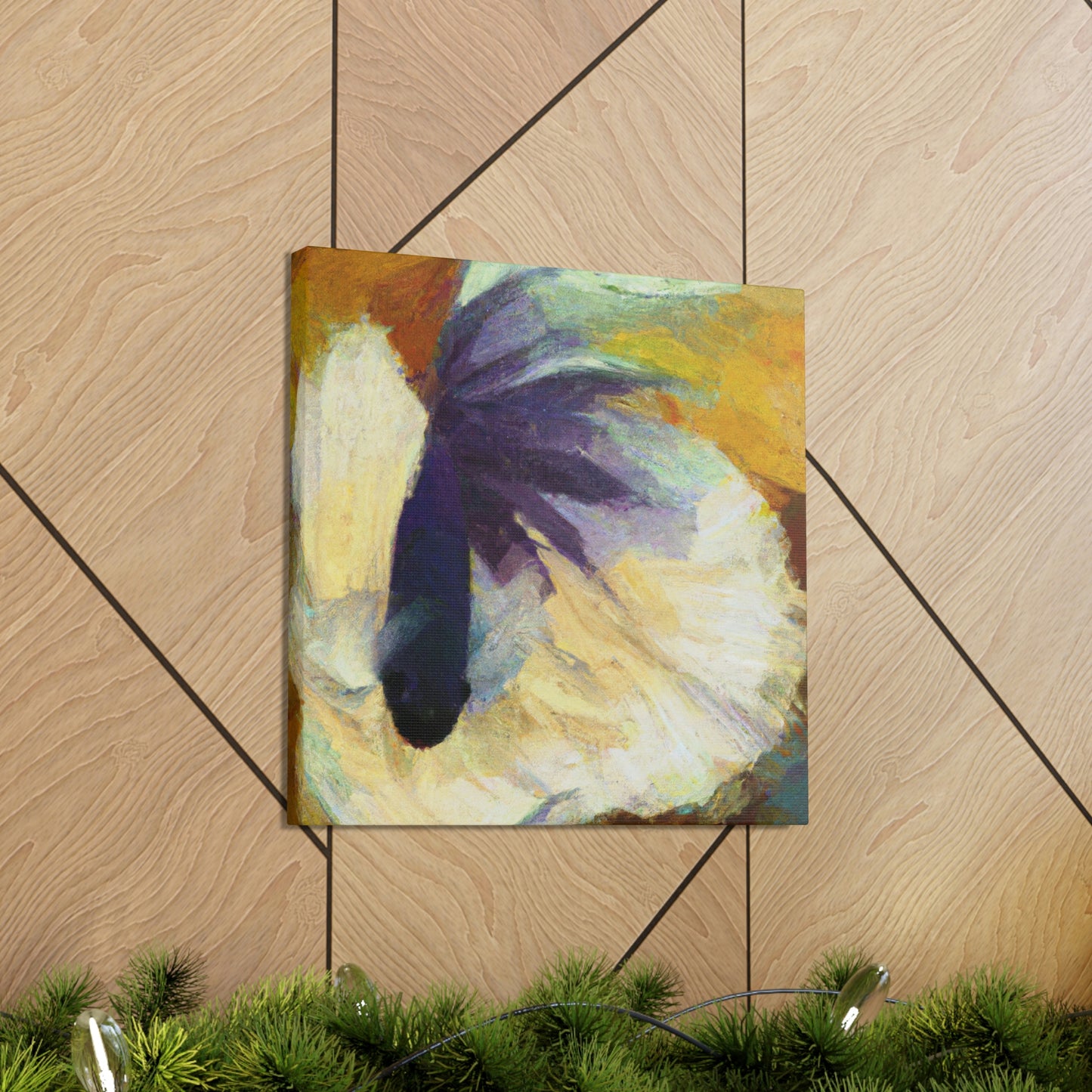 Betta Fish Abstract. - Canvas