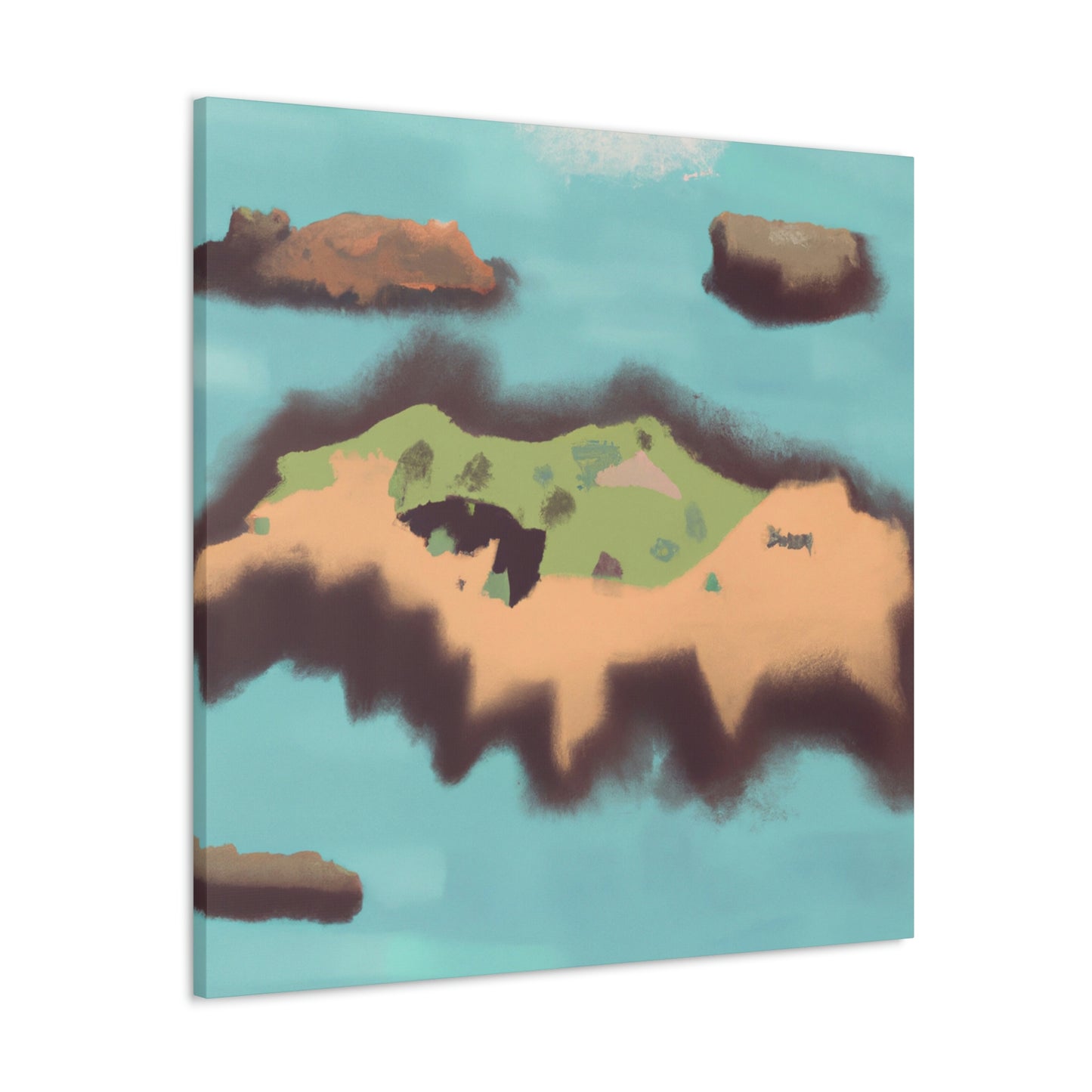 Tropical Island Oasis - Canvas