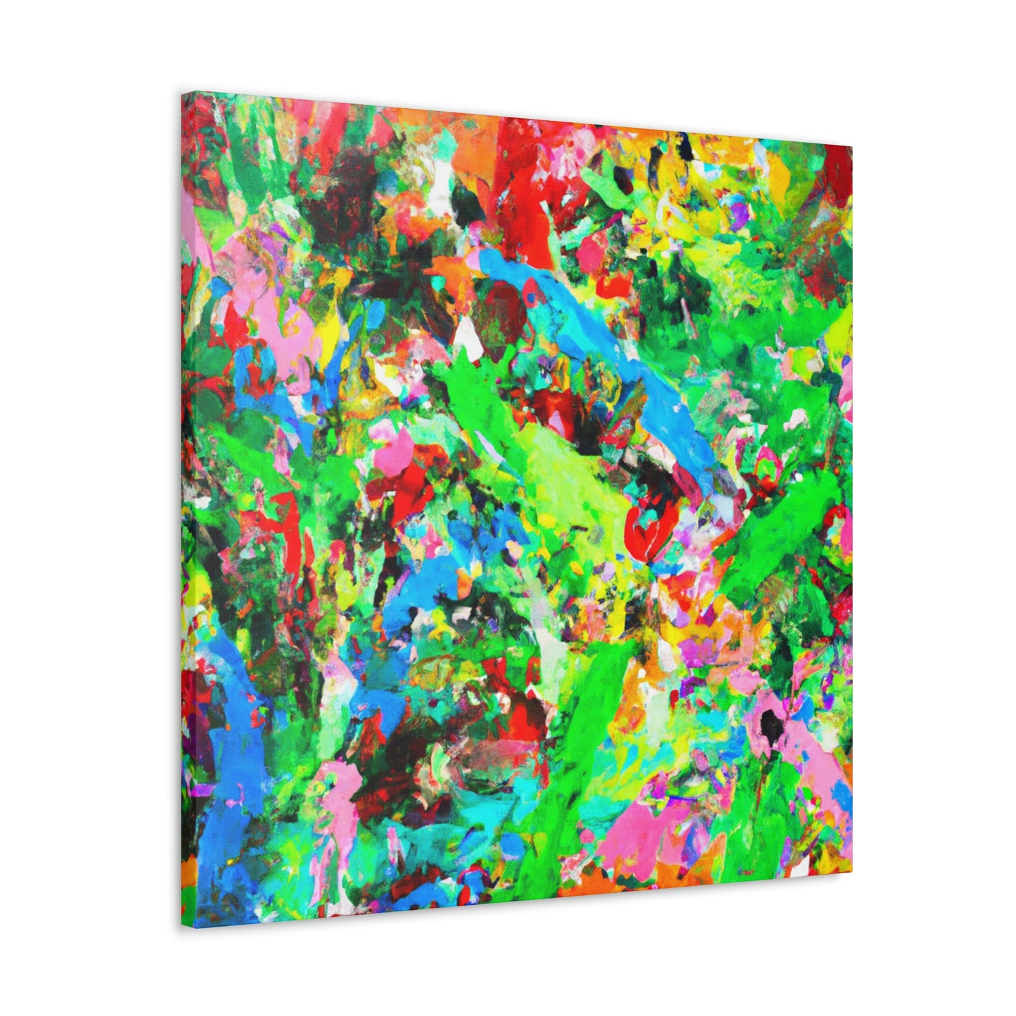 "Colorful Flowing Emotion" - Canvas