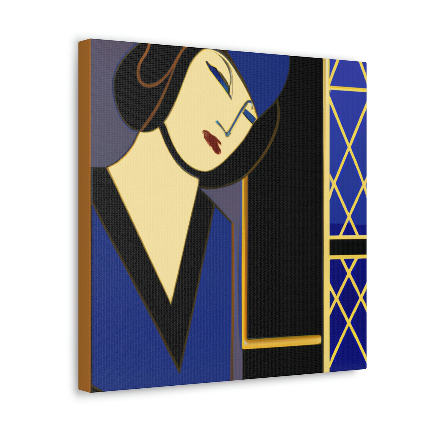 "Roaring Flapper Splendor" - Canvas