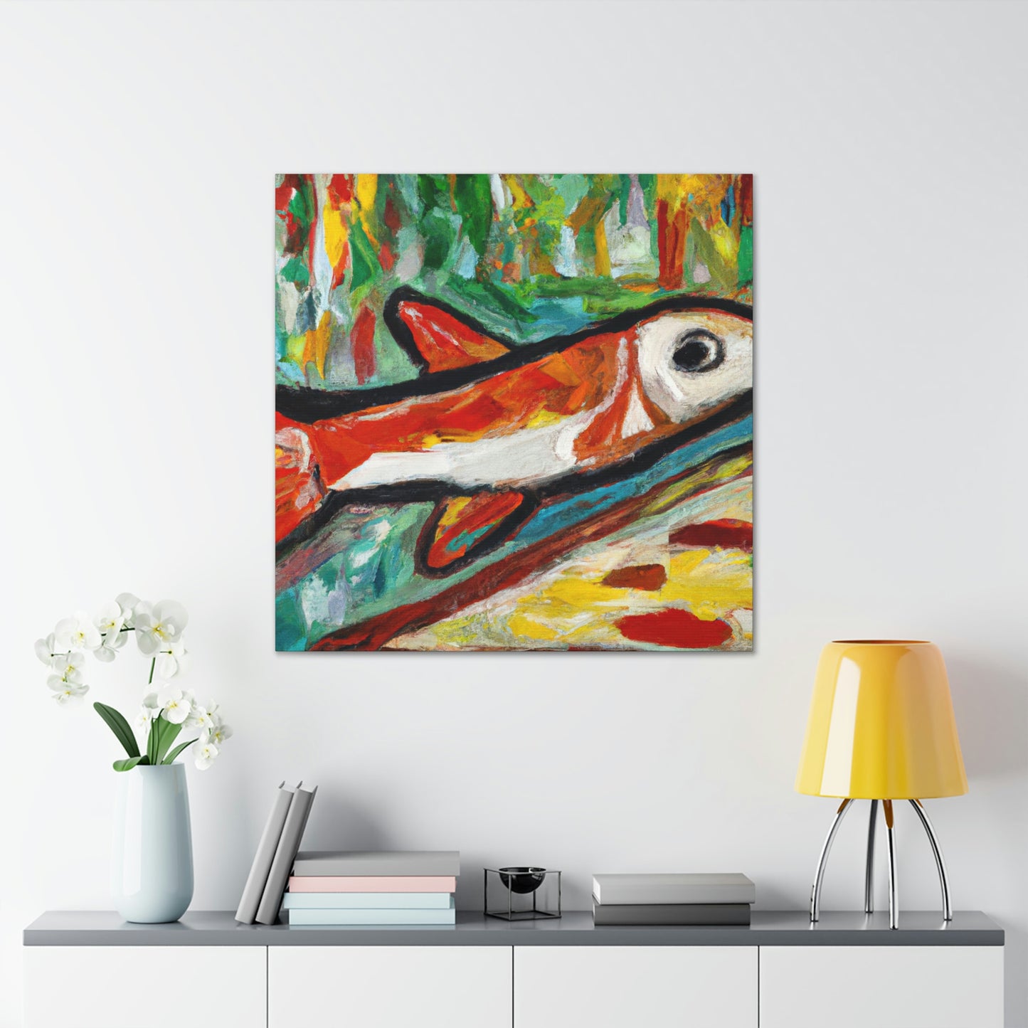 "Killifish Transcendence" - Canvas