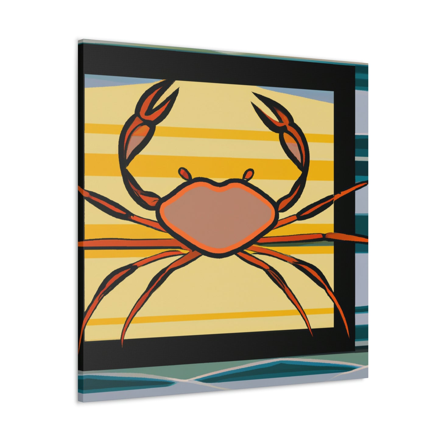 Crab in DecoGlamour - Canvas