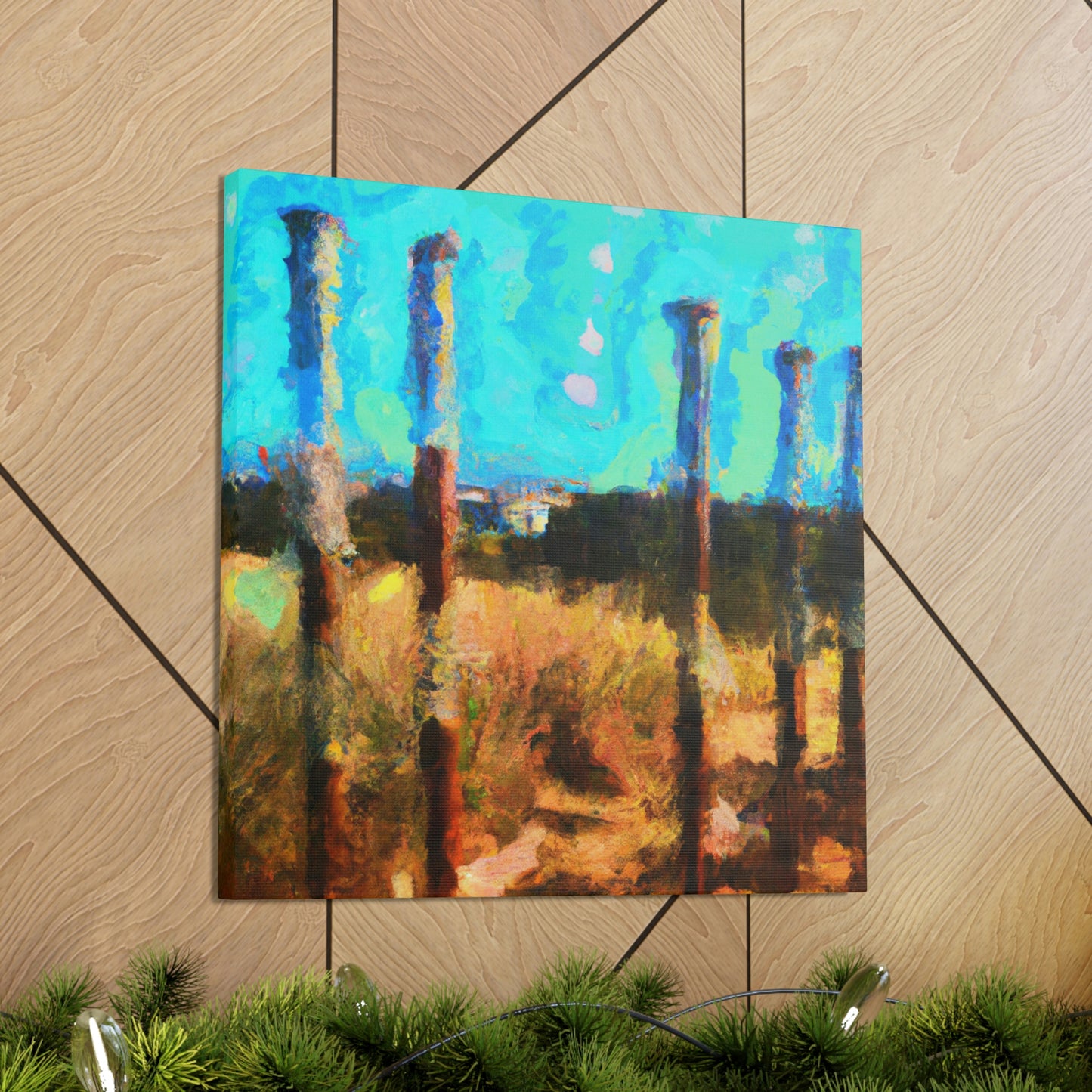 "The Verdant Hills of Summer" - Canvas