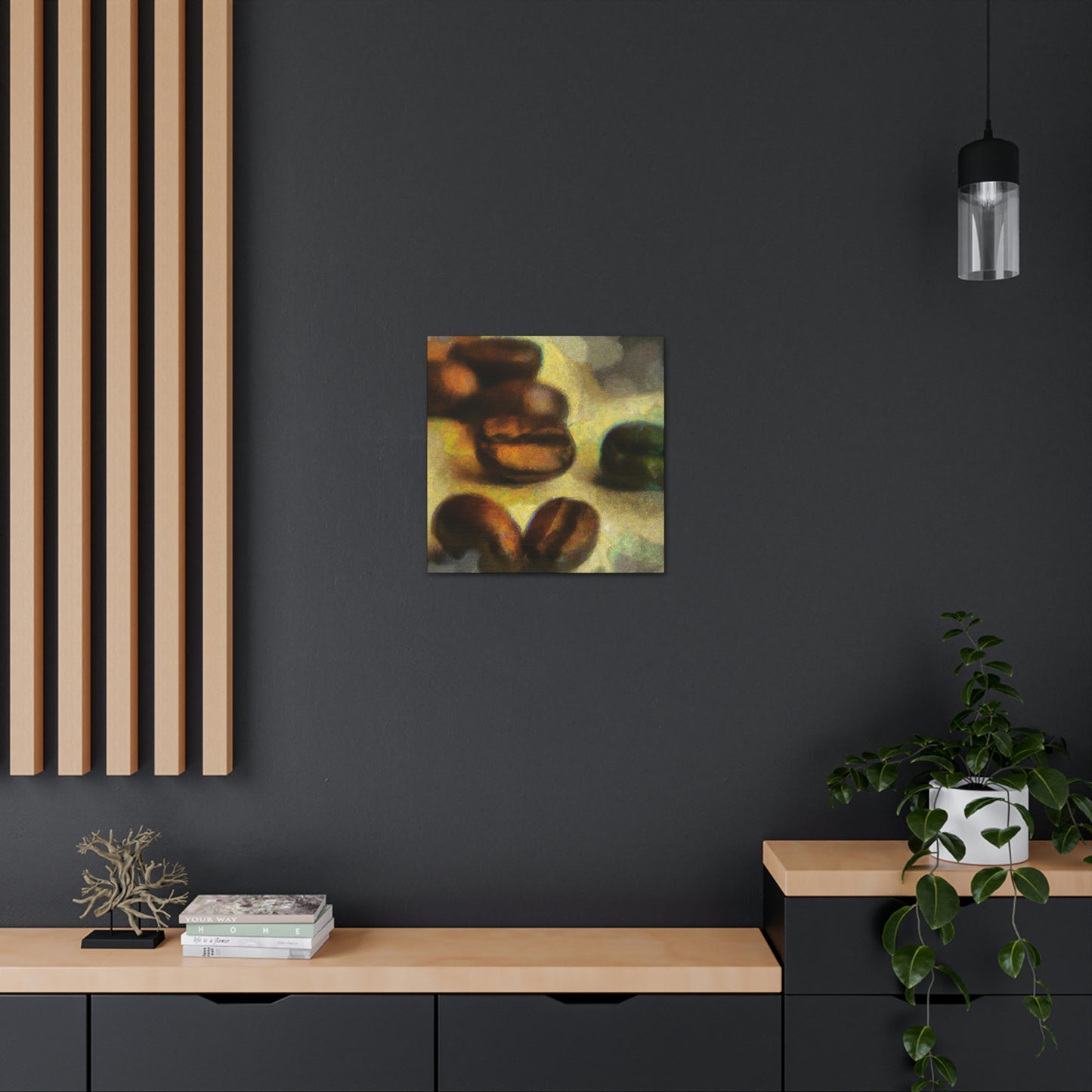 Coffee Beans Abound - Canvas