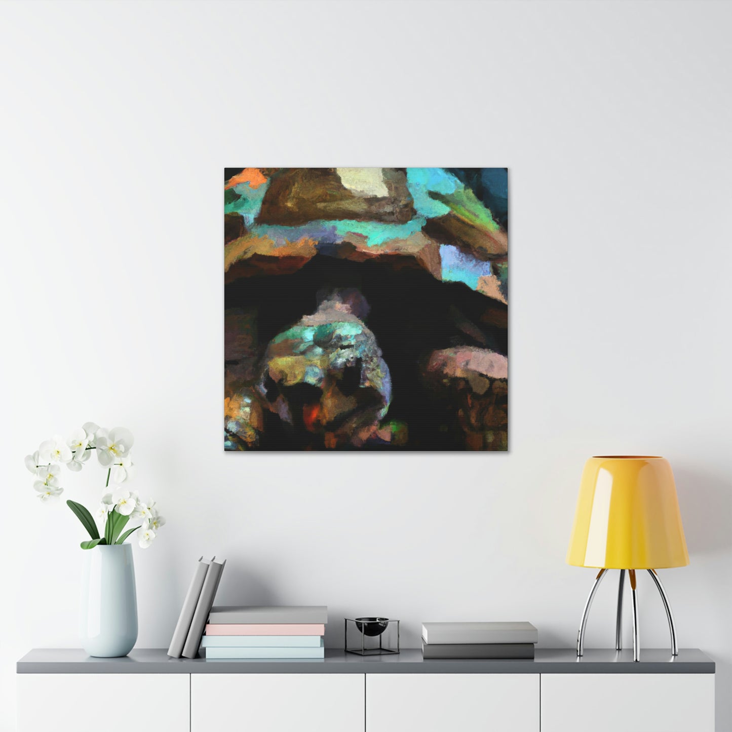 Tortoise on a Trek - Canvas